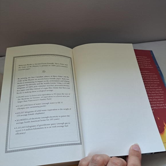 Harry Potter and the Order of the Phoenix Novel by J. K. Rowling - Picture 13 of 14